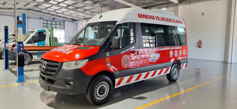 Nueva unidad para el Cuartel Central de Bomberos de Olavarra